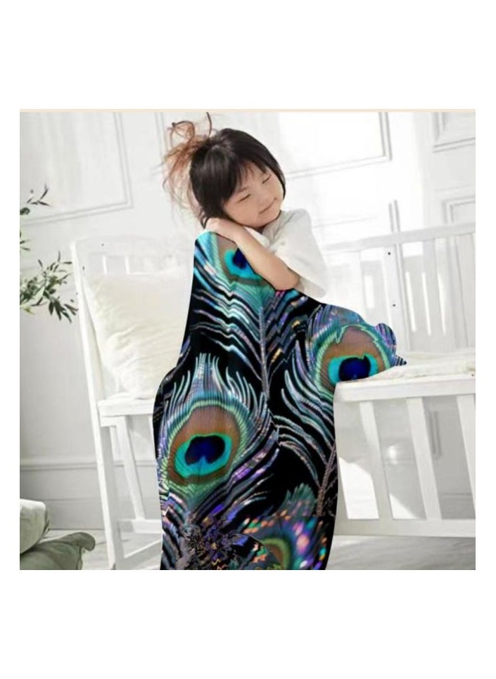 Flannel thin blanket (warm and comfortable, suitable for sleep, gaming, dust removal and sandproof) 150cm*200cm - 535