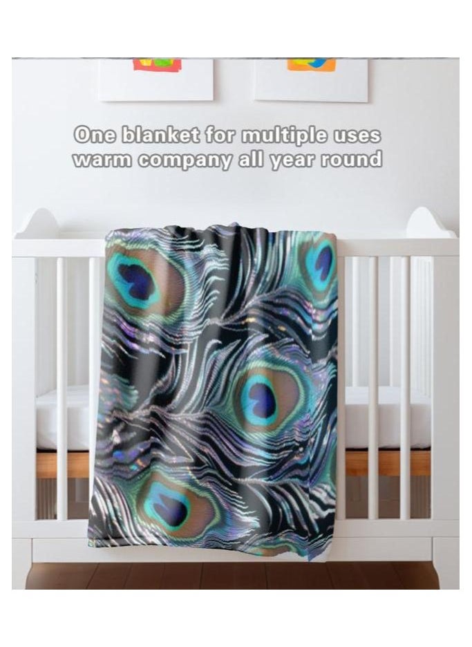 Flannel thin blanket (warm and comfortable, suitable for sleep, gaming, dust removal and sandproof) 150cm*200cm - 535