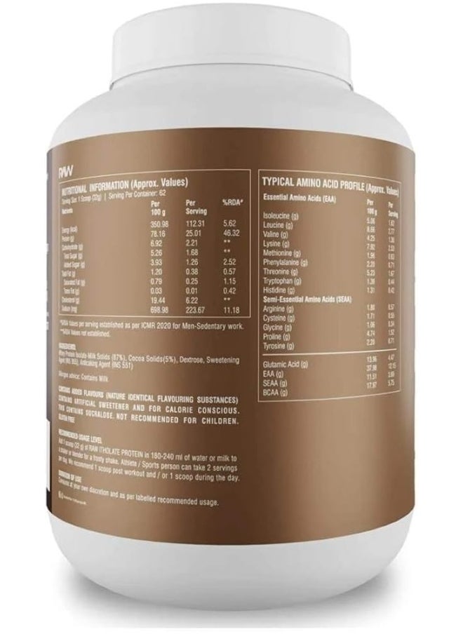 Raw CBUM Whey Blend Protein Chocolate 65 Servings