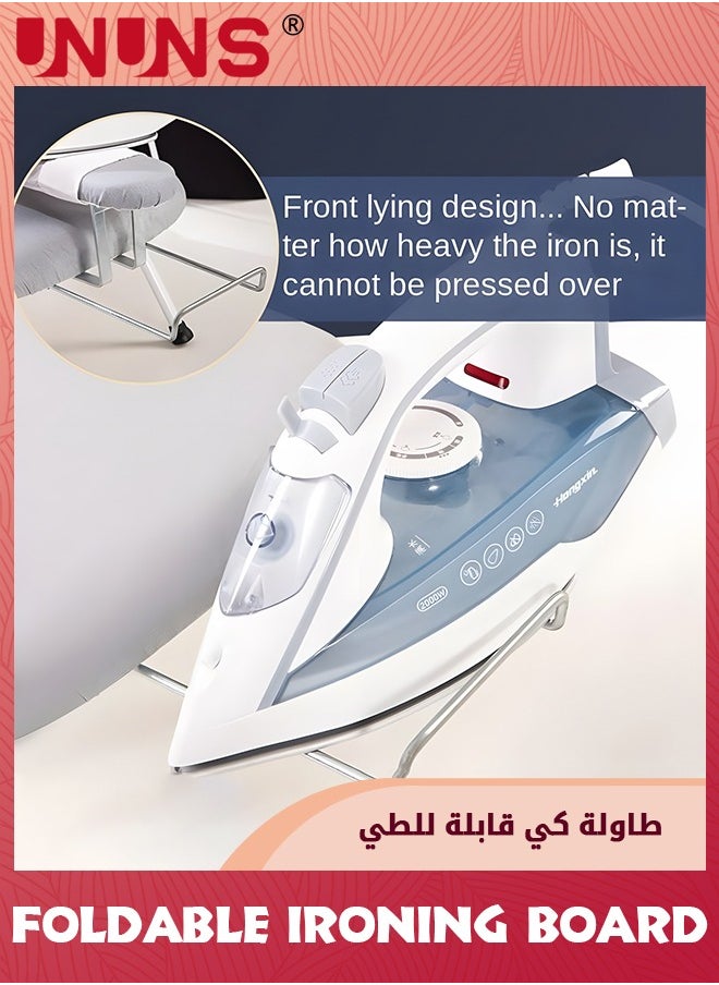 Tabletop Ironing Board,Folding Tabletop Ironing Board With Fixed Sleeve And Iron Holder,Portable Folding Mini Iron Board For Sewing,Household,Craft Room,Dorm
