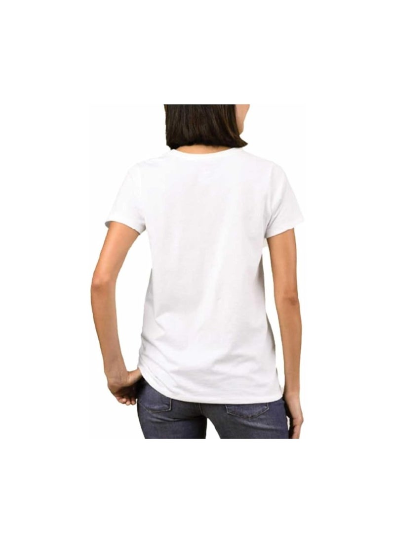 Chinese Zodiac Symbols T-Shirt For Women–Printed Design Short Sleeve Round Neck Cotton Tshirt–Comfortable And Stylish T-Shirt For Celebrations Day