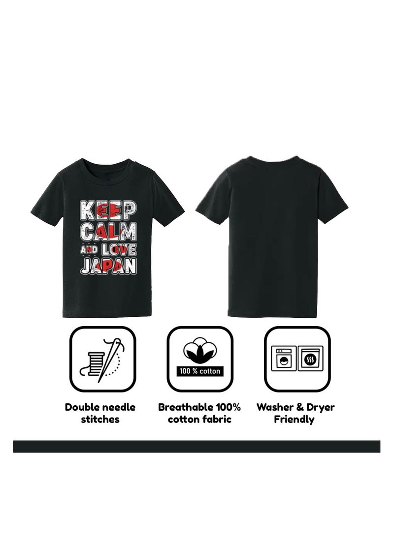 Japan T-Shirt For Women-Printed Adult Tshirt For Celebrating National Day Perfect For Holidays,Festive Events-Round Neck And Short Sleeve T-Shirt