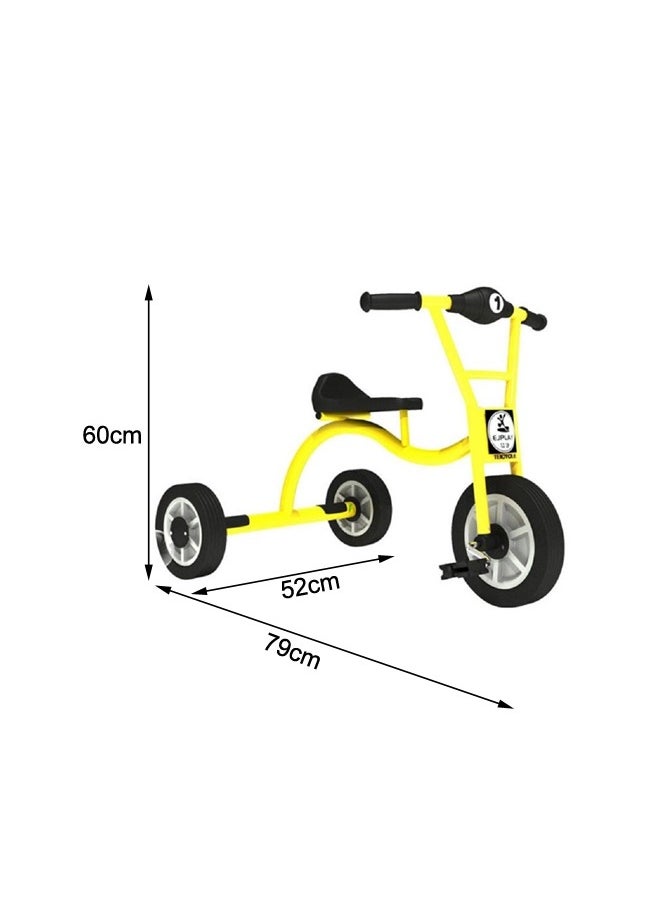 Single Seat Bicycle 3 Wheel Children Tricycle For Kindergarten