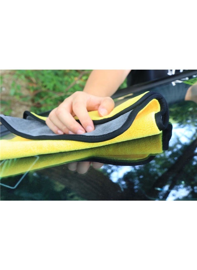 3-Piece Bounds Cleaning Towel，Microfiber Cleaning, Car Detailing Towel Polishing Drying Cloth  30*30cm