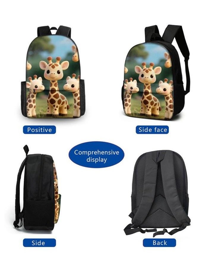 New universal cartoon new three-piece schoolbag (students, children) - 1184