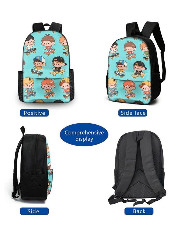New universal cartoon new three-piece schoolbag (students, children) - 484
