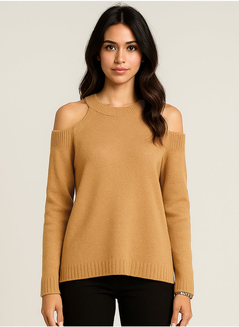 Cold Shoulder Sweater