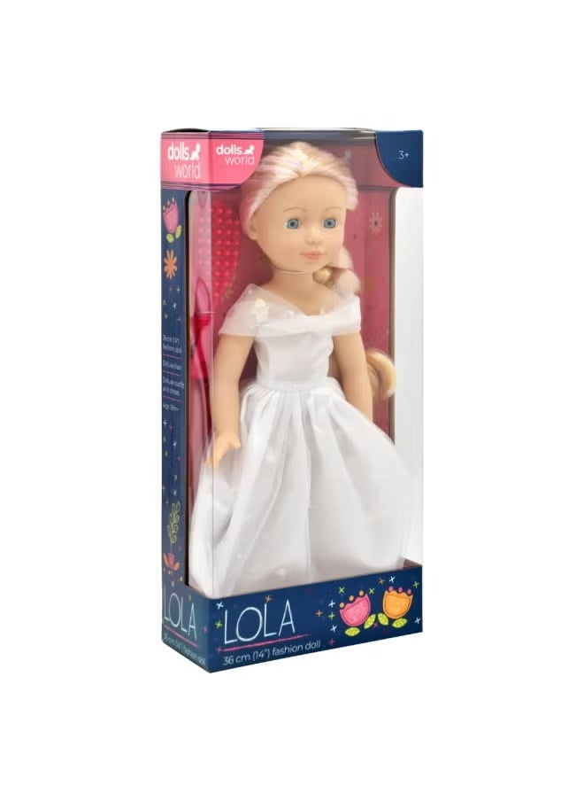 Lola 36Cm (14IN) Fashion Doll w Mvng Arms N Legs