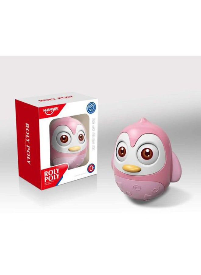 Rolly-Polly Penguin Rattle Toy