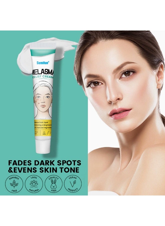 2 PCS Melasma Relief cream Pigmentation Removal Cream for Face, Freckle Remover Cream, Dark Spot Corrector Cream