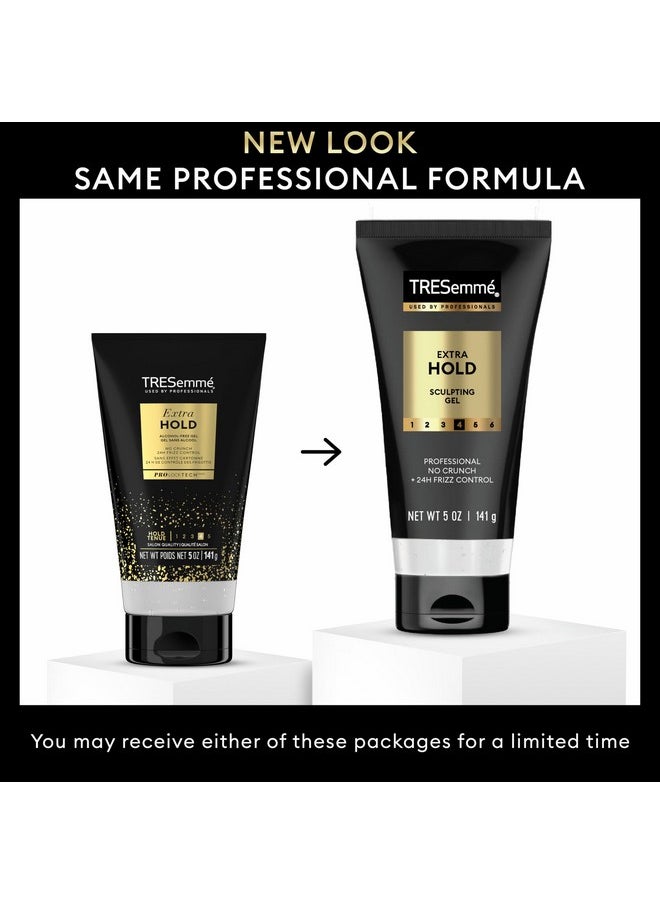 TRESemmé Alcohol-Free Gel Extra Hold for 24H Frizz Control, with Pro Lock Technology, 5 oz