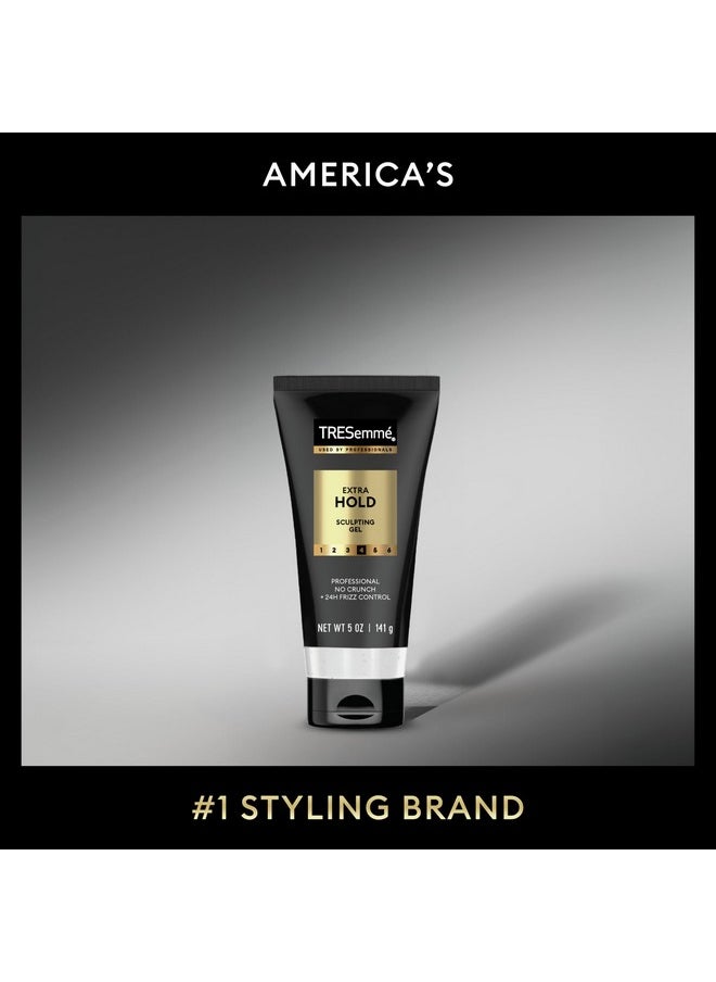 TRESemmé Alcohol-Free Gel Extra Hold for 24H Frizz Control, with Pro Lock Technology, 5 oz