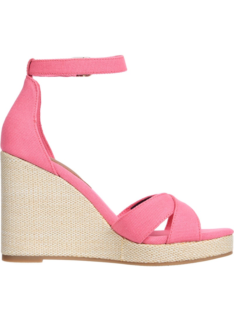 HIGH WEDGE CRISS CROSS ESPADRILLES
