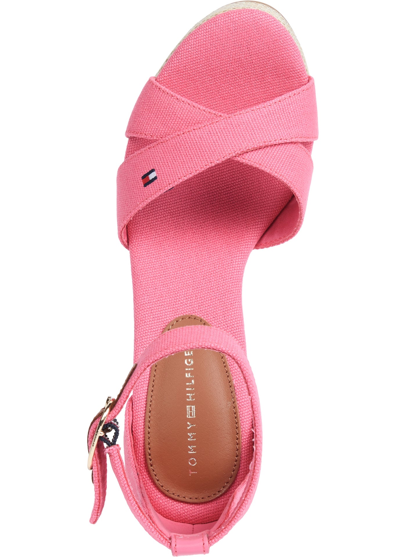 HIGH WEDGE CRISS CROSS ESPADRILLES