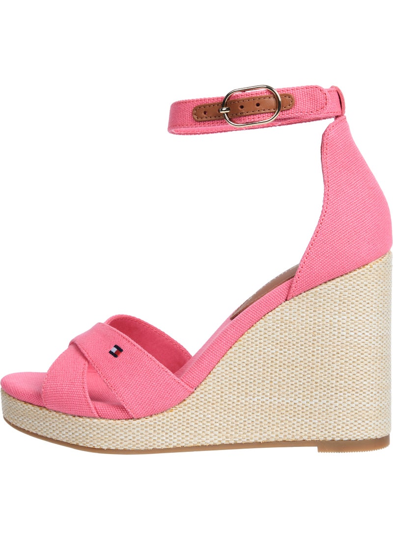 HIGH WEDGE CRISS CROSS ESPADRILLES