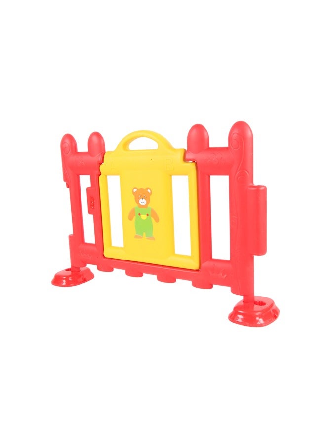 Kids Colorful Plastic Fence Door For Indoor And Outdoor