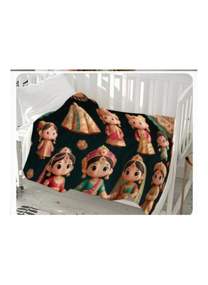 Flannel thin blanket (warm and comfortable, suitable for sleep, gaming, dust removal and sandproof) 150cm*200cm - 1091