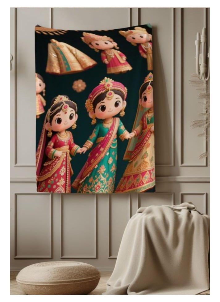 Flannel thin blanket (warm and comfortable, suitable for sleep, gaming, dust removal and sandproof) 150cm*200cm - 1091