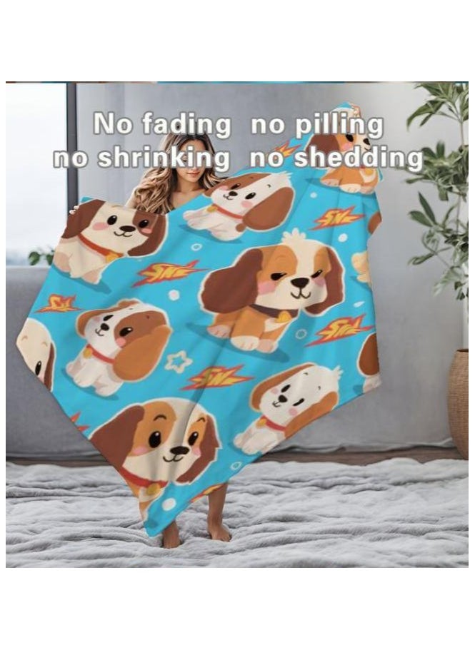 Flannel thin blanket (warm and comfortable, suitable for sleep, gaming, dust removal and sandproof) 150cm*200cm - 483