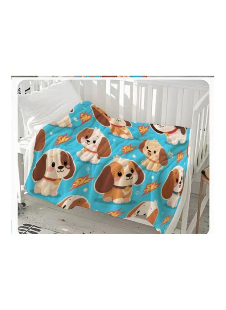 Flannel thin blanket (warm and comfortable, suitable for sleep, gaming, dust removal and sandproof) 150cm*200cm - 483