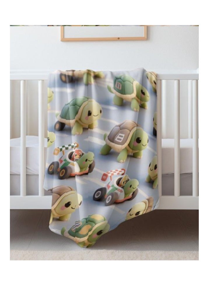 Flannel thin blanket (warm and comfortable, suitable for sleep, gaming, dust removal and sandproof) 150cm*200cm - 1084