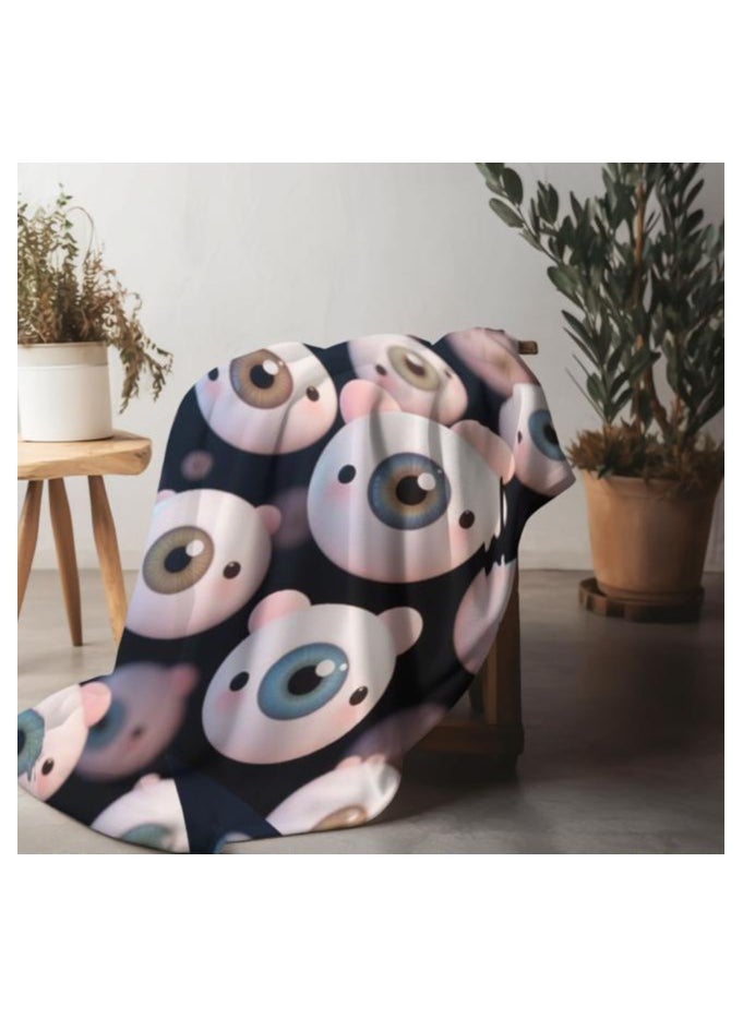 Flannel thin blanket (warm and comfortable, suitable for sleep, gaming, dust removal and sandproof) 150cm*200cm - 479