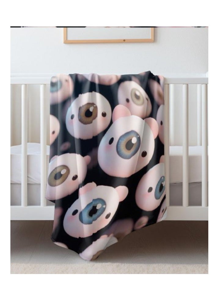 Flannel thin blanket (warm and comfortable, suitable for sleep, gaming, dust removal and sandproof) 150cm*200cm - 479