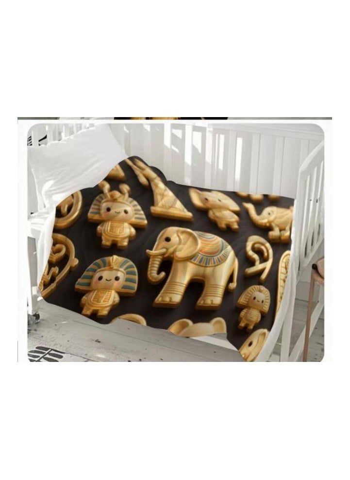 Children's or student cartoon flannel thin blanket (warm and comfortable, suitable for sleep, games) 100cm*150cm - 549