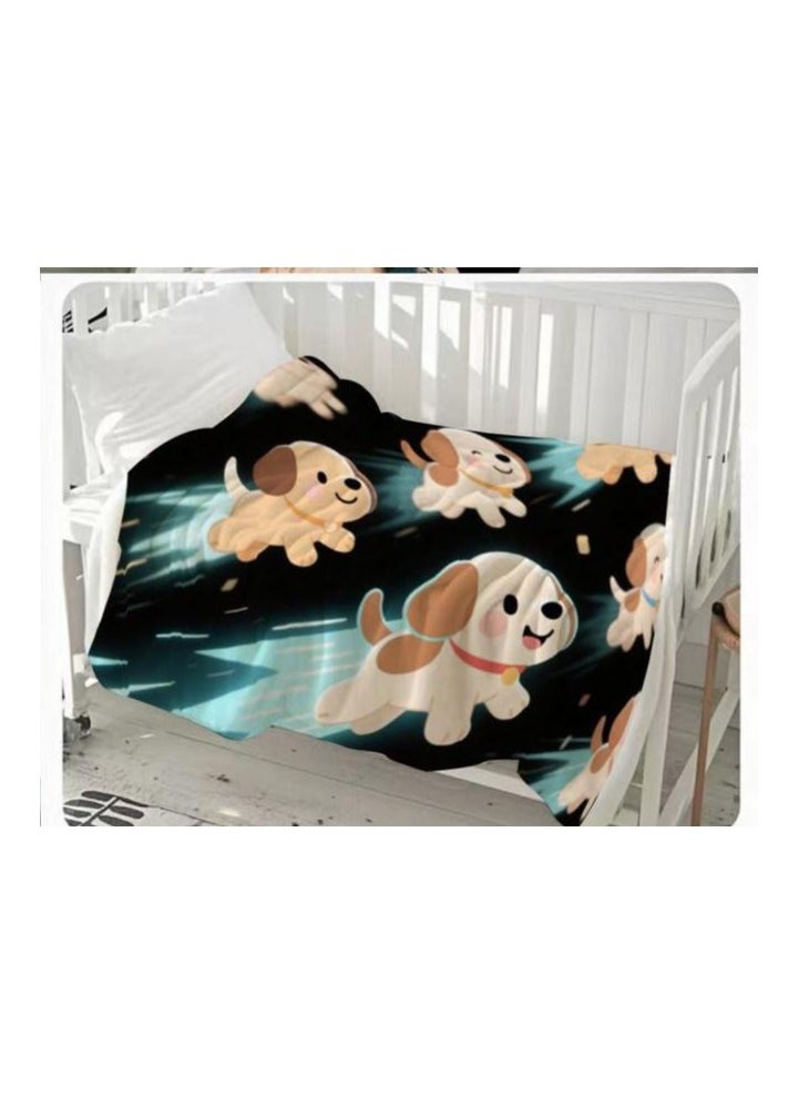 Children's or student cartoon flannel thin blanket (warm and comfortable, suitable for sleep, games) 100cm*150cm - 539