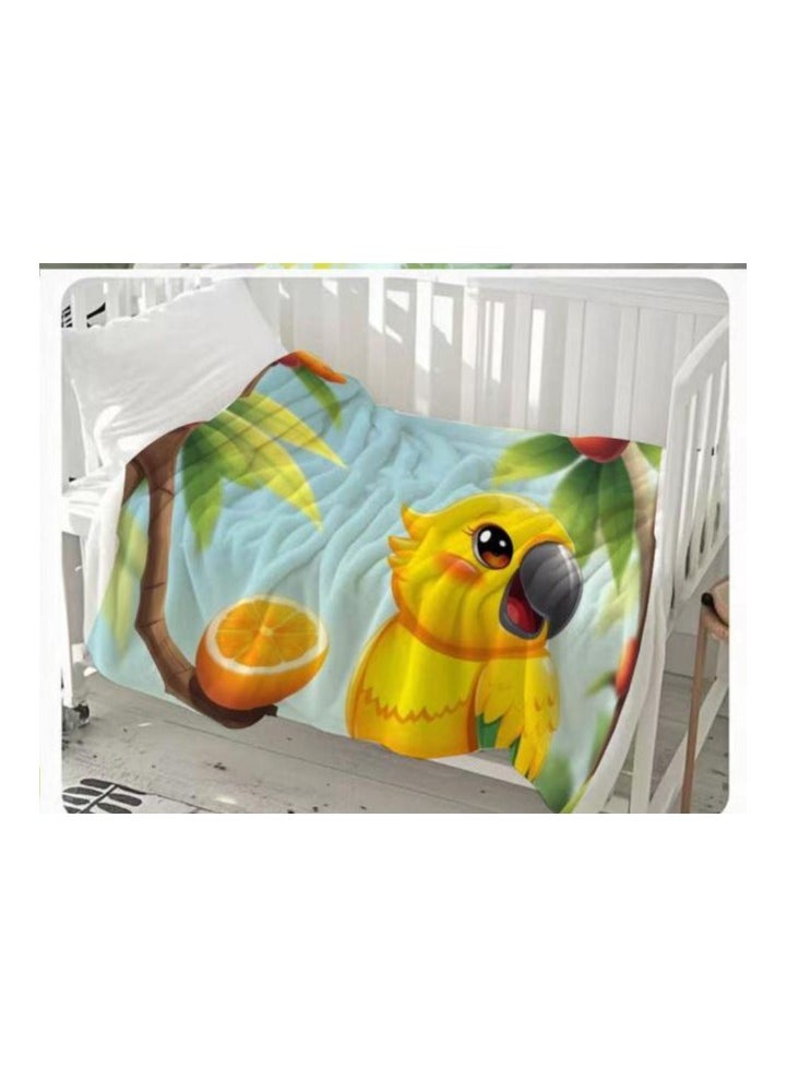 Children's or student cartoon flannel thin blanket (warm and comfortable, suitable for sleep, games) 100cm*150cm - 517