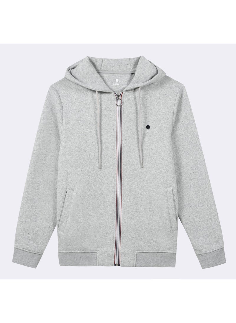 Mesnil - Grey hoodie in cotton
