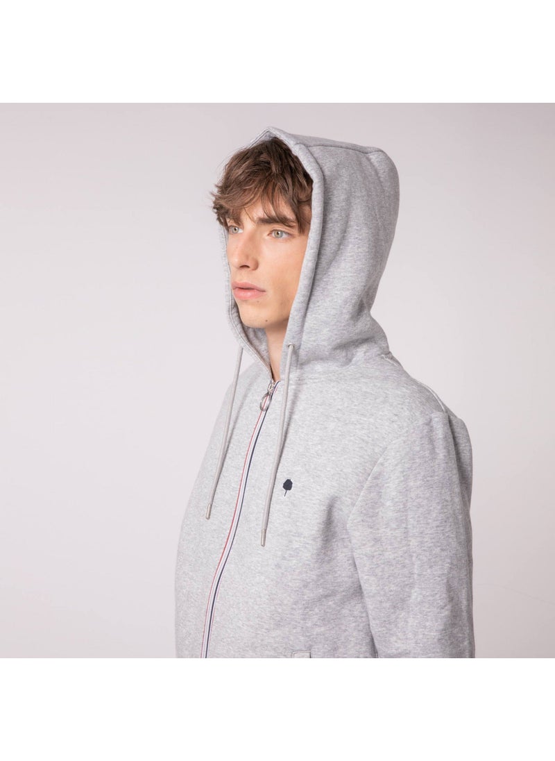 Mesnil - Grey hoodie in cotton