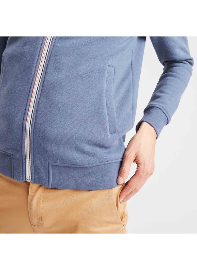 Mesnil - Blue hoodie in cotton
