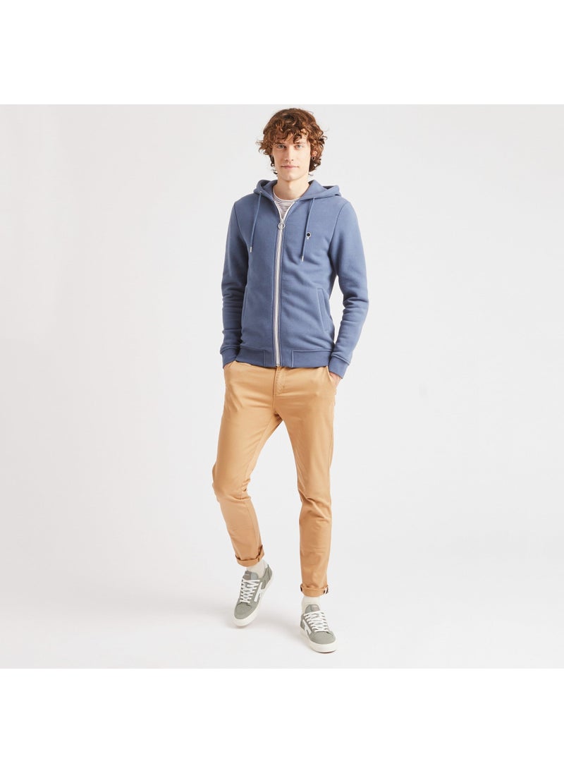 Mesnil - Blue hoodie in cotton