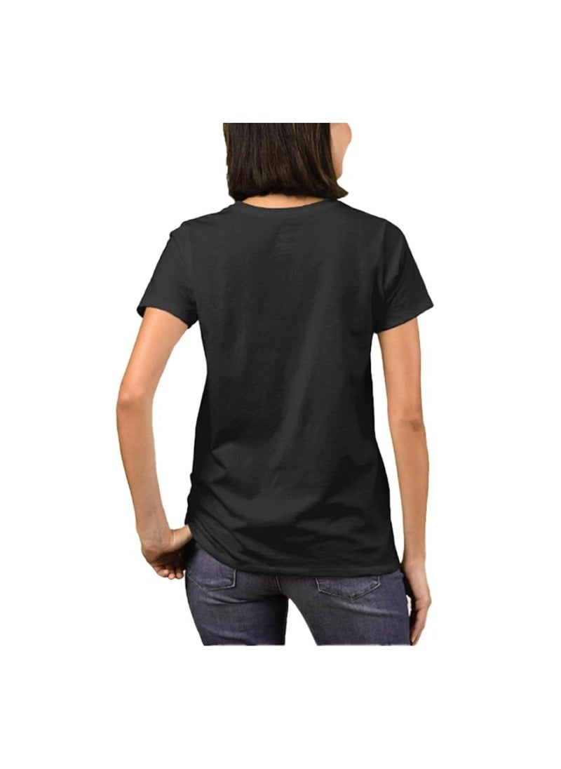 Christmas Santa Tshirt For Women-Adults Celebrations Tshirt–Round Neck And Short Sleeve Cotton Tshirt,Everyday Wear