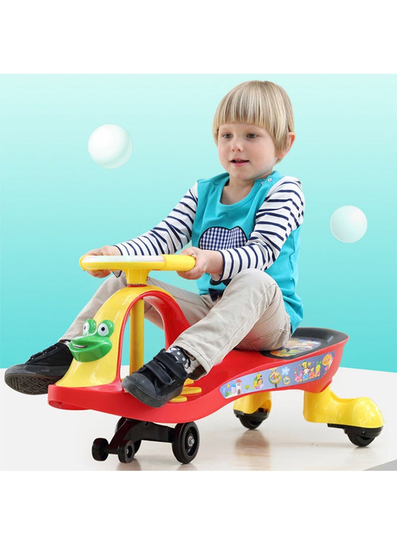 Kids Swing Car Ride On Twist Car Toy Wiggle Car