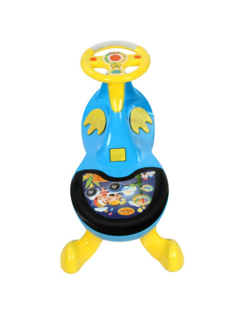 Kids Swing Car Ride On Twist Car Toy Wiggle Car