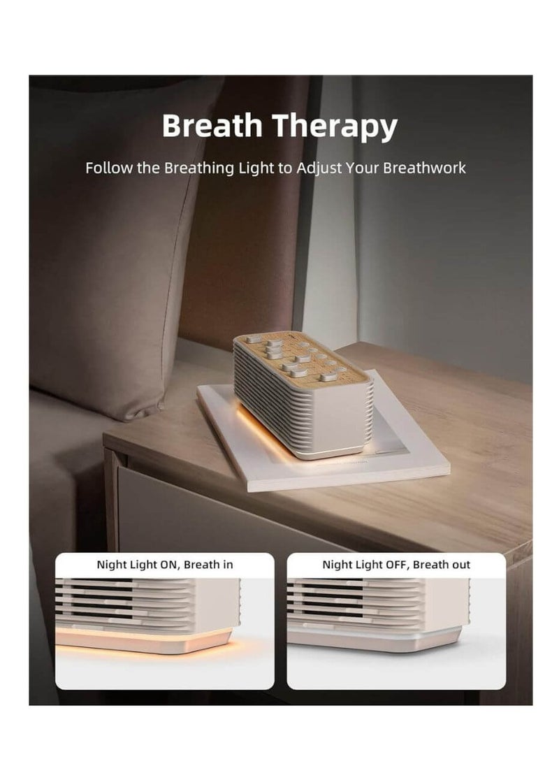 Ezvalo Sound Machine Bluetooth Speaker with 255+ Mixing OptionsNight Light Sleep Timer