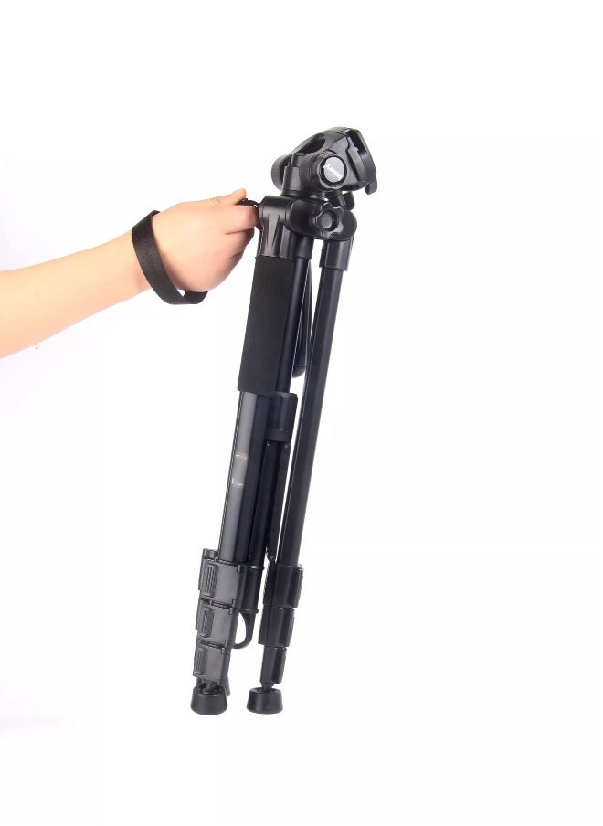 Professional Aluminium Tripod Monopod for all DSLR Cameras 360°Adjustable Tripod stand Quick uninstall Tripod Stand Lightweight and Portable Tripod stand (KP-2254)