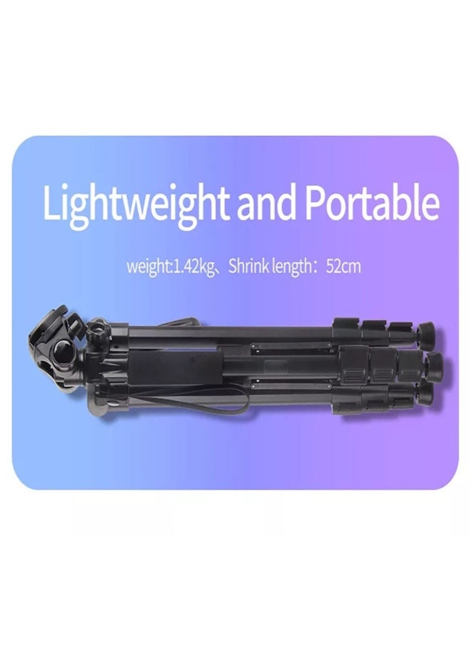 Professional Aluminium Tripod Monopod for all DSLR Cameras 360°Adjustable Tripod stand Quick uninstall Tripod Stand Lightweight and Portable Tripod stand (KP-2254)