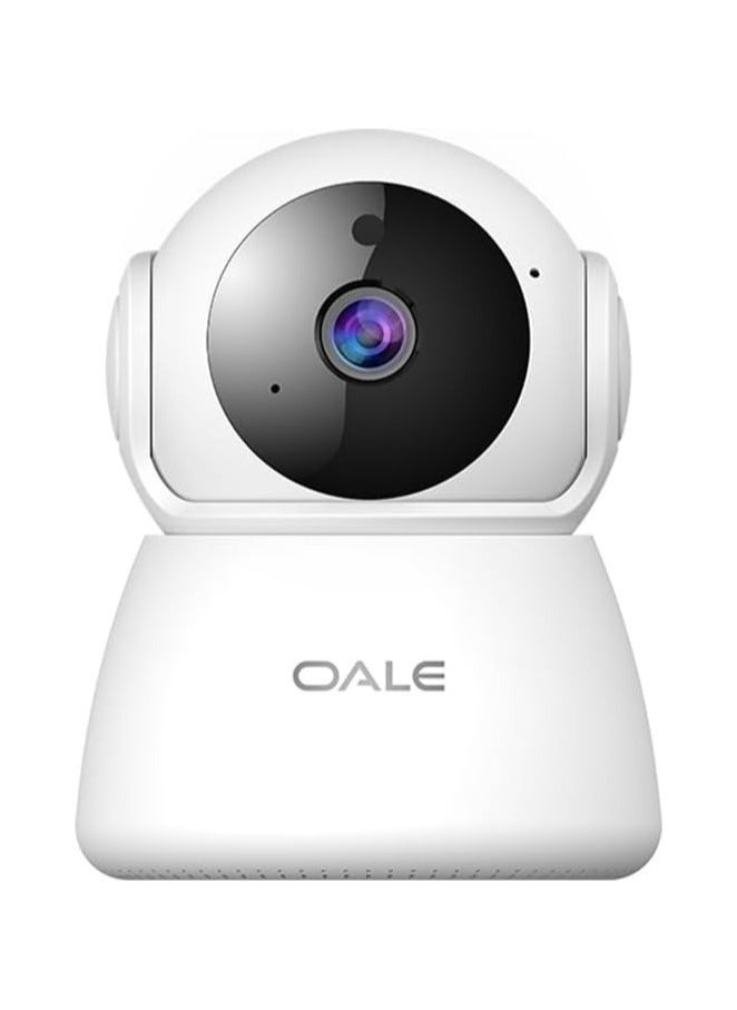 iHome 01 360° Dual-Line Audio Security Camera Supports Night Vision, Motion Detection, Real-Time Voice Calls