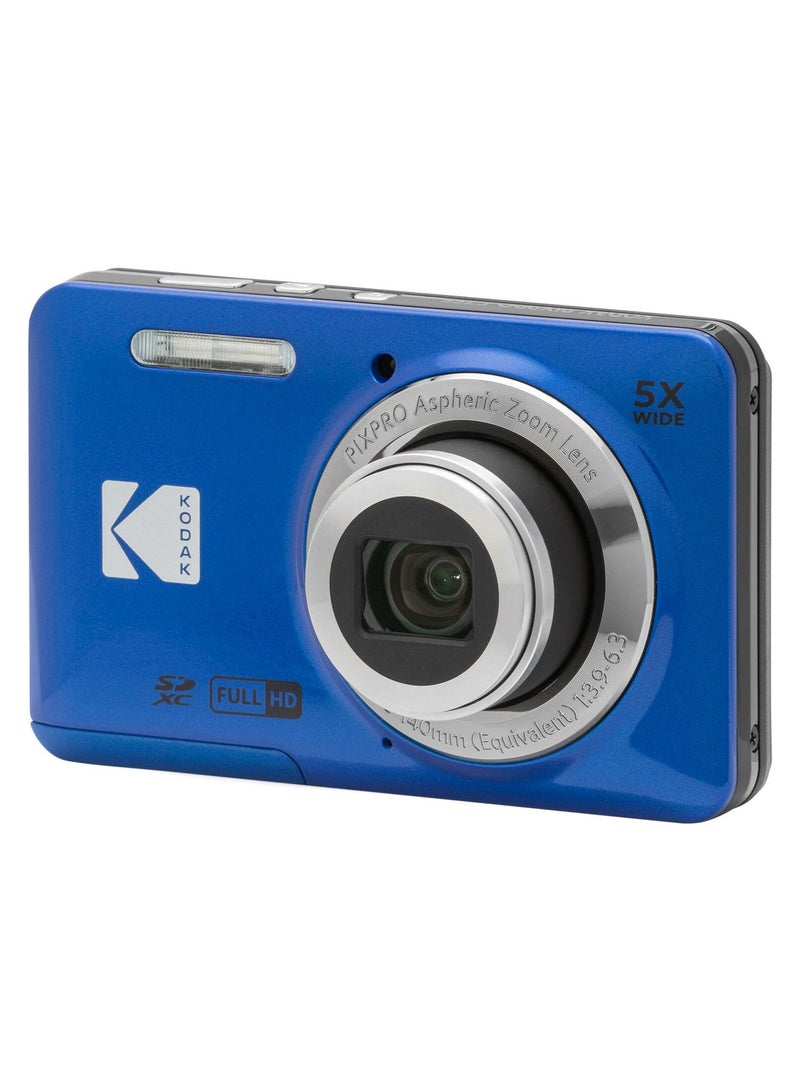 KODAK PIXPRO FZ55-RD 16MP Digital Camera 5X Optical Zoom 28mm Wide Angle 1080P Full HD Video 2.7