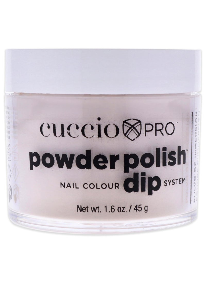 Cuccio Colour Powder Nail Polish - Lacquer For Manicure And Pedicure - Highly Pigmented Powder That Is Finely Milled - Durable Finish With A Flawless Rich Color - Easy To Apply - Wish - 1.6 Oz (Pack of 1)