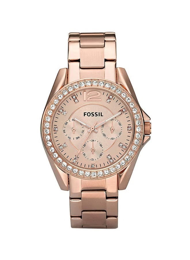 Women's Stainless Steel Analog Quartz Watch ES2811 - 38 mm