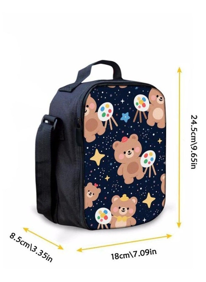 New universal cartoon new three-piece schoolbag (students, children) - 1070