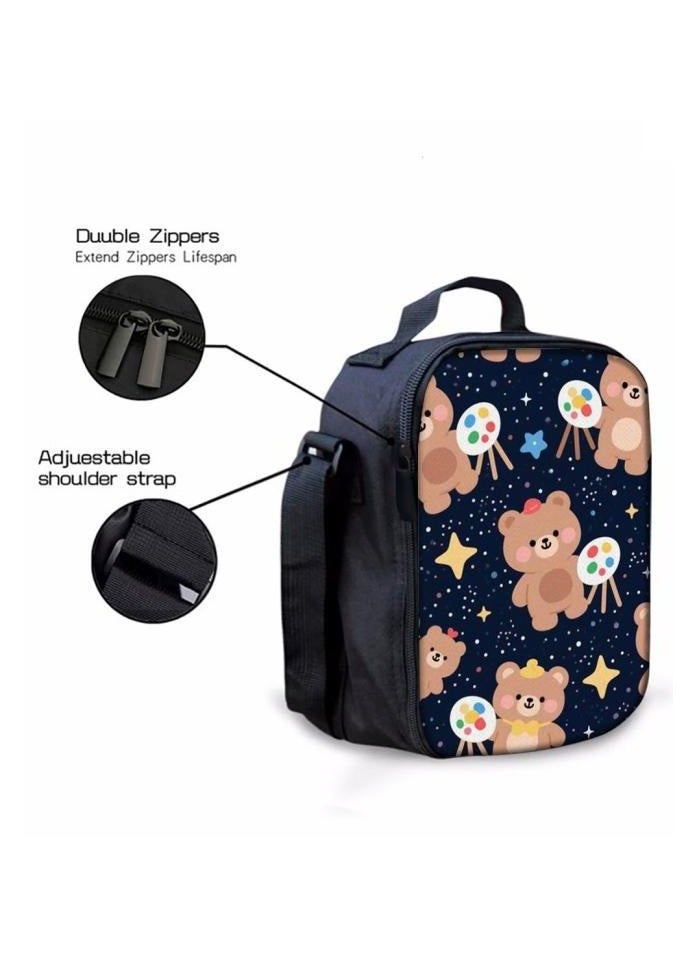 New universal cartoon new three-piece schoolbag (students, children) - 1070
