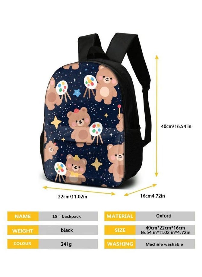 New universal cartoon new three-piece schoolbag (students, children) - 1070