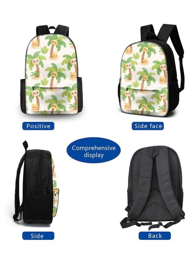 New universal cartoon new three-piece schoolbag (students, children) - 1116