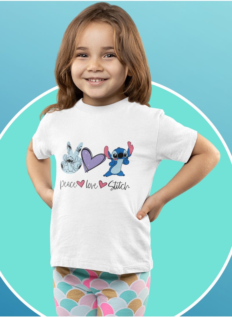 Peace, Love, Stitch New Design t-shirt