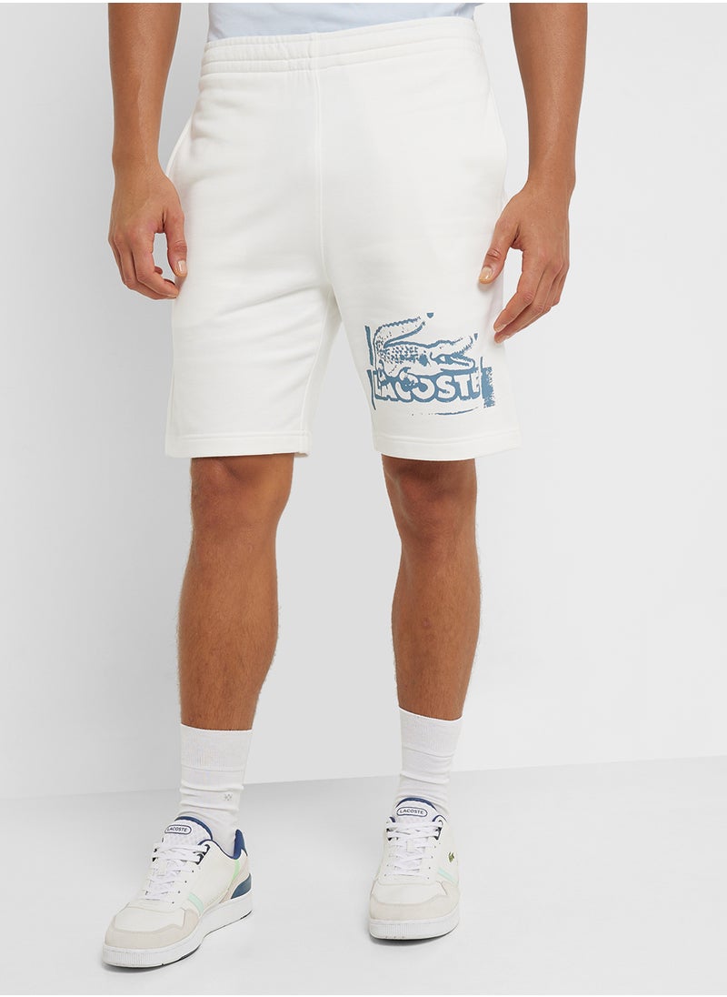 Logo Drawstring Shorts